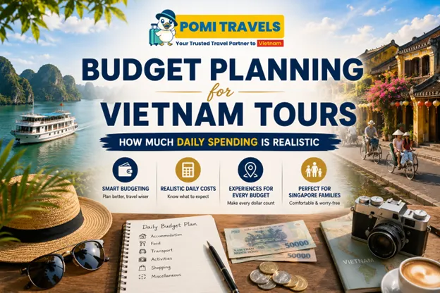 Travel budget planning with cash, cards, and notebook