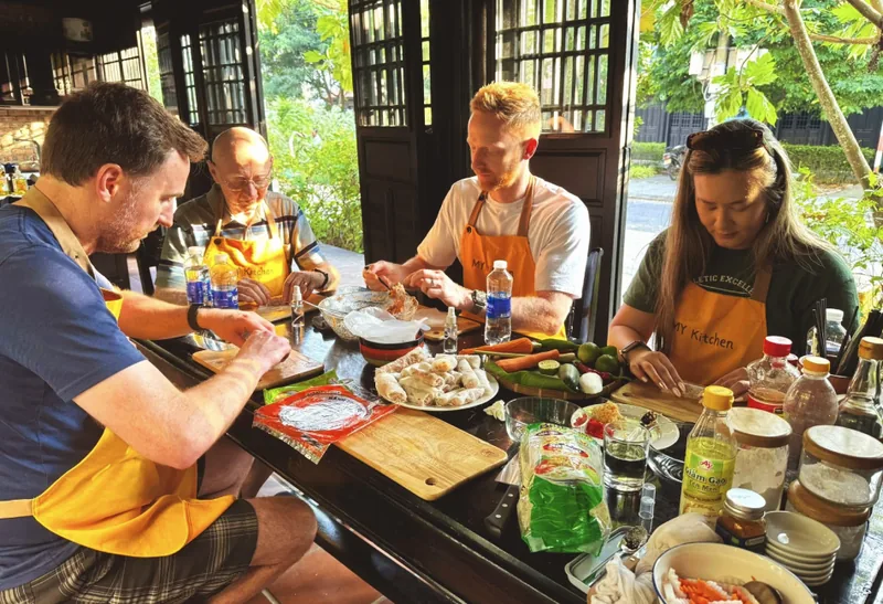 Enjoying the Meal Together
