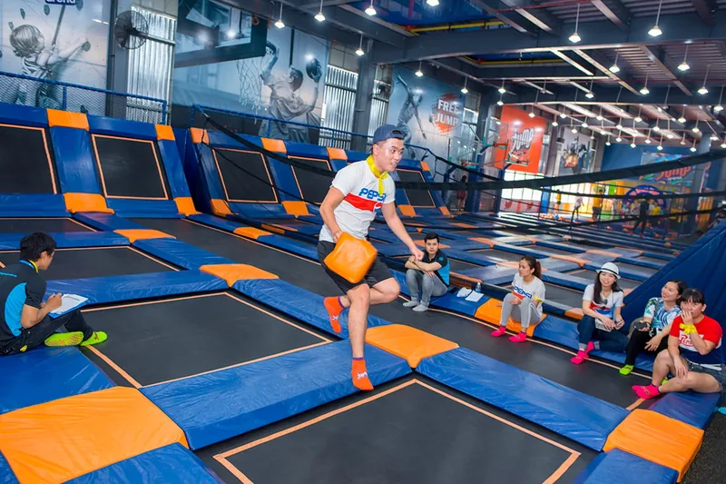 Inflatable Mattress Jump