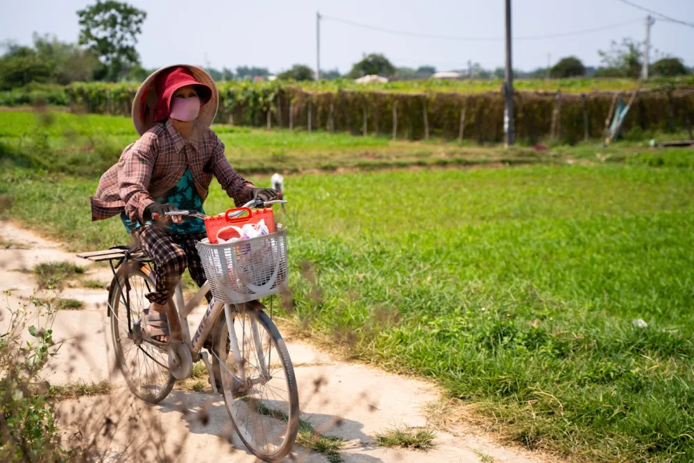 Charity Bicycle Build & Donate — community project in Vietnam